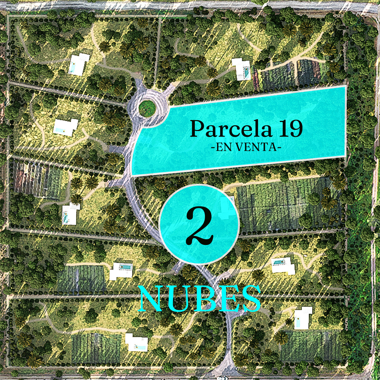 Ubicación de la Parcela 19 en el plano de Haigui